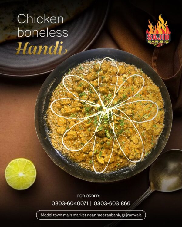 Chicken Boneless Handi
