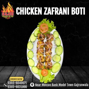 Chicken Zafrani Boti