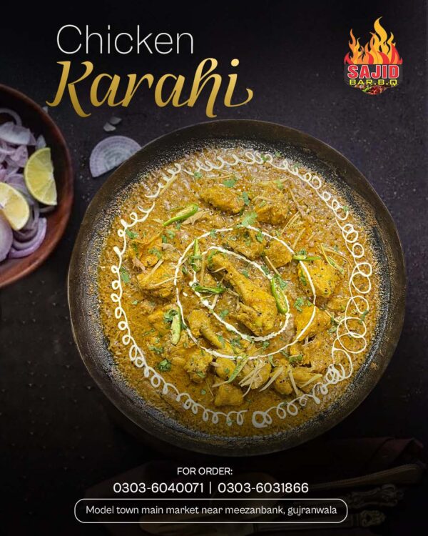 Chicken Karahi Zaitoon
