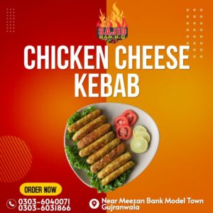 Chicken Cheese Kebab