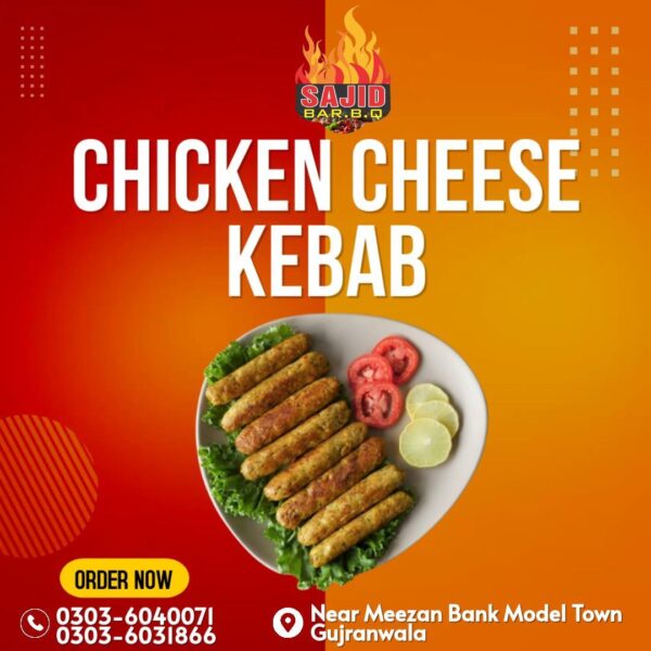 Chicken Cheese Kebab