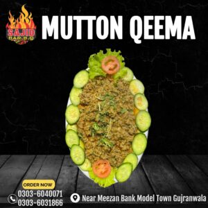 Mutton Qeema