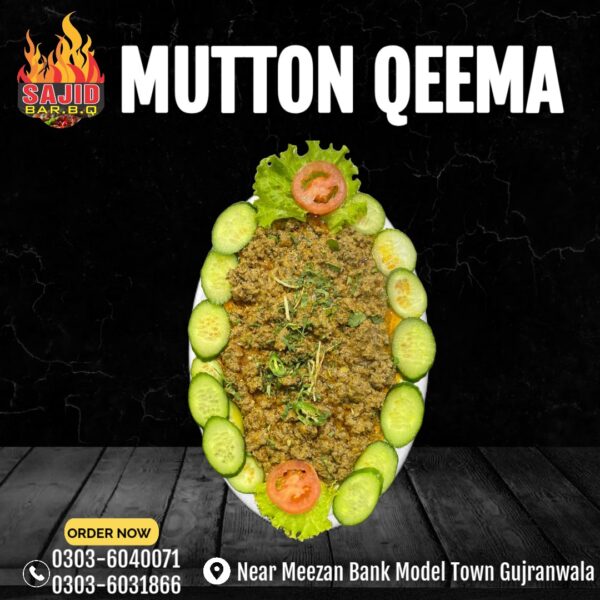 Mutton Qeema