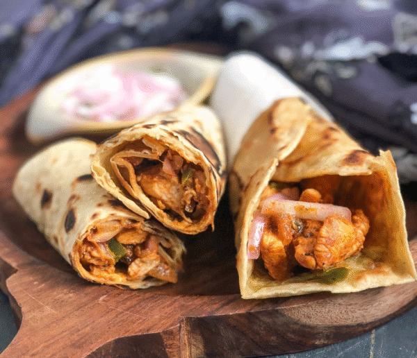 Chicken Behari Cheese Roll
